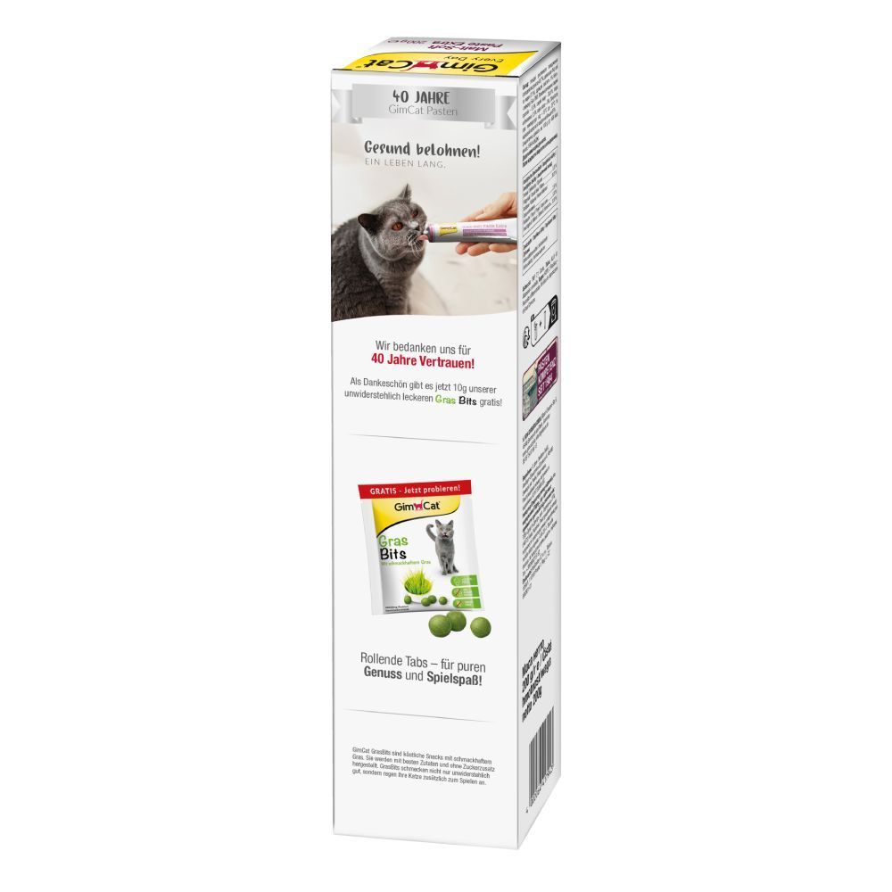 Паста для кошек GimCat Every Day Malt-Soft Paste Extra 200 г + Таблетки для кошек GimCat Gras Bits 10 г Паста для кошек GimCat Every Day Malt-Soft Paste Extra 200 г + Таблетки для кошек GimCat Gras Bits 10 г