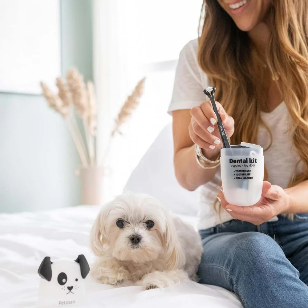Набір для чищення зубів цуценят Petosan Dental Puppy Pack