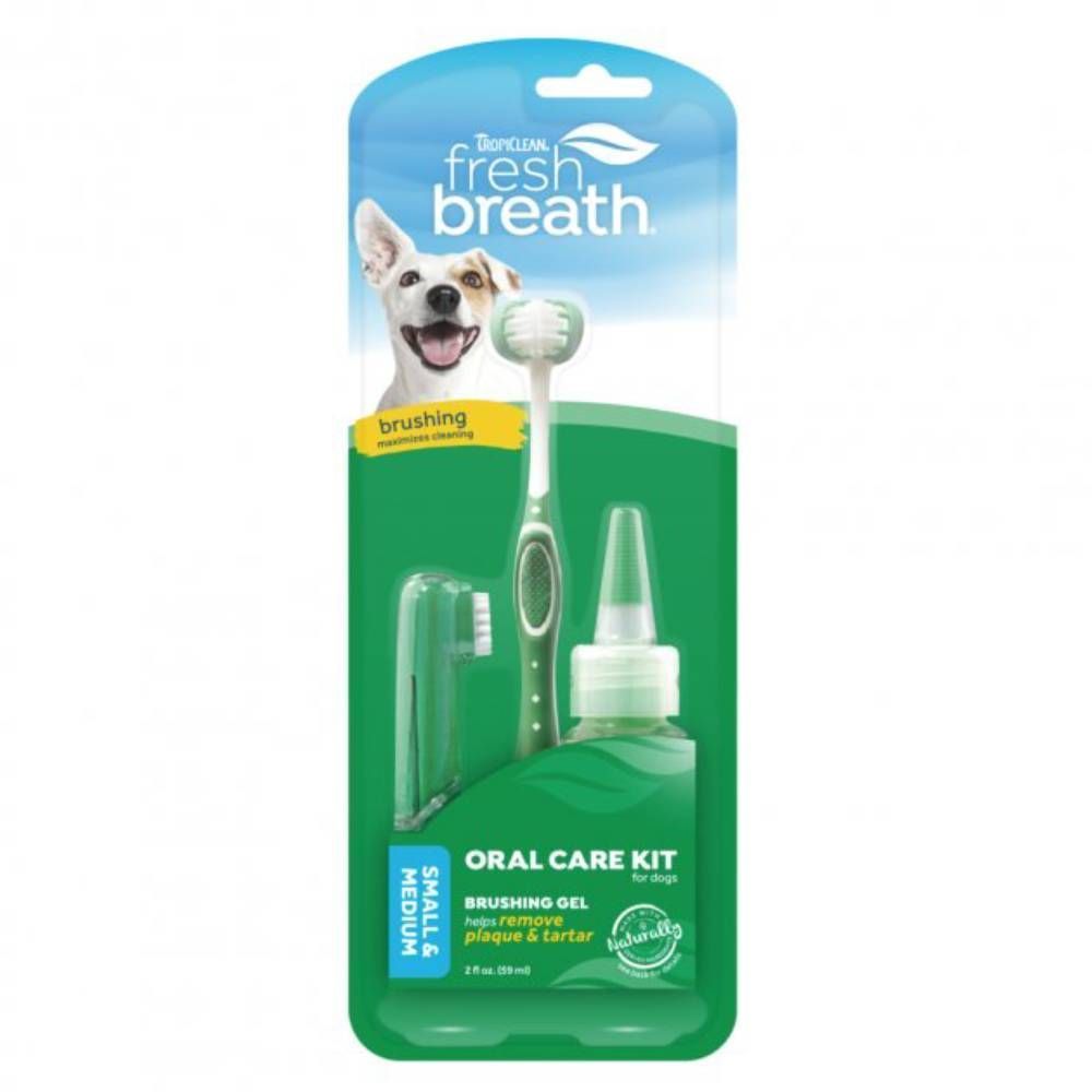 Набір для чищення зубів у собак TropiClean «Fresh Breath» Набір для чищення зубів у собак TropiClean «Fresh Breath»