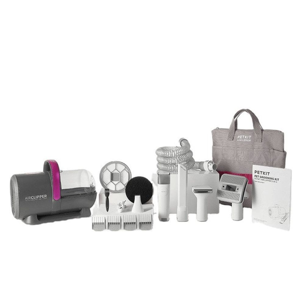 Набір для догляду за котами 5-в-1 Petkit Grooming Vacuum Kit Набір для догляду за котами 5-в-1 Petkit Grooming Vacuum Kit