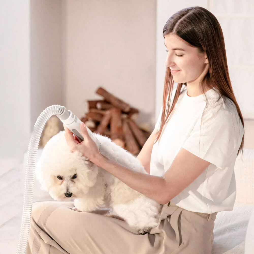 Набір для догляду за котами 5-в-1 Petkit Grooming Vacuum Kit Набір для догляду за котами 5-в-1 Petkit Grooming Vacuum Kit