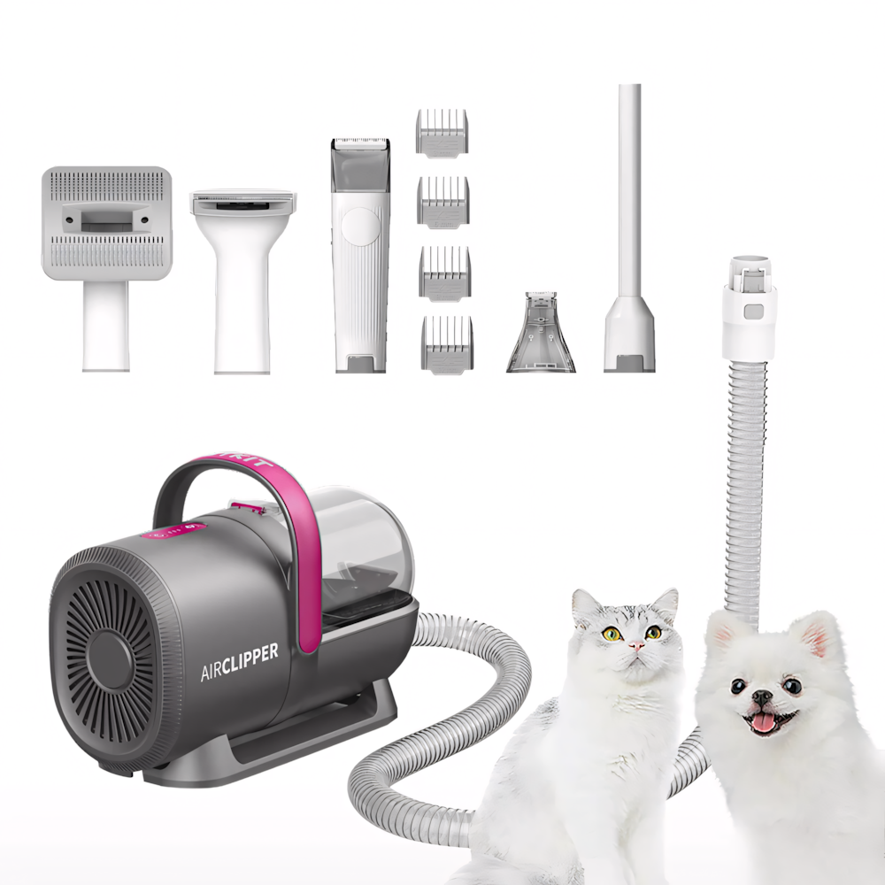 Набір для догляду за котами 5-в-1 Petkit Grooming Vacuum Kit Набір для догляду за котами 5-в-1 Petkit Grooming Vacuum Kit