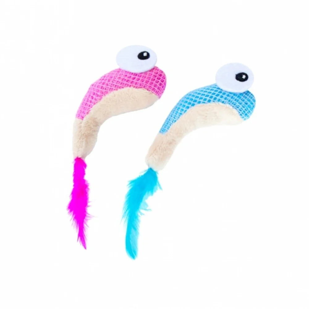 Набір іграшок для котів Petstages Dental Shrimpies 13 см