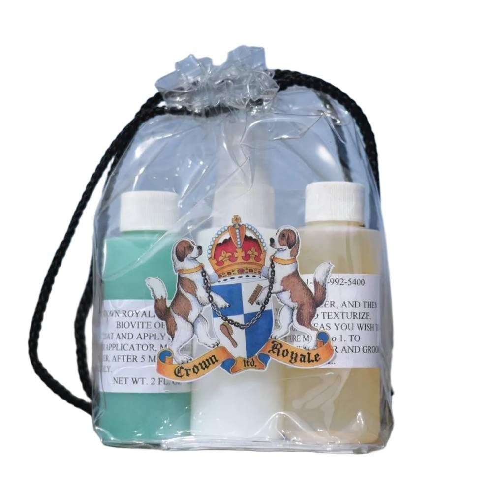 Набор косметики для собак Crown Royale Triple Pack Bio № 1 (шампунь, кондиционер, спрей)
