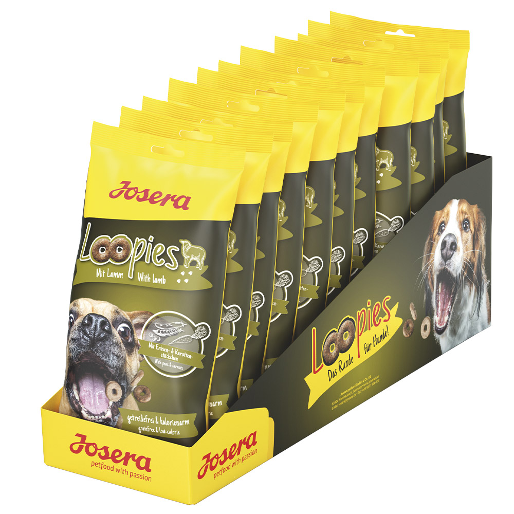 Набор лакомств Josera Loopies для собак с ягненком 7+4 шт/150 г