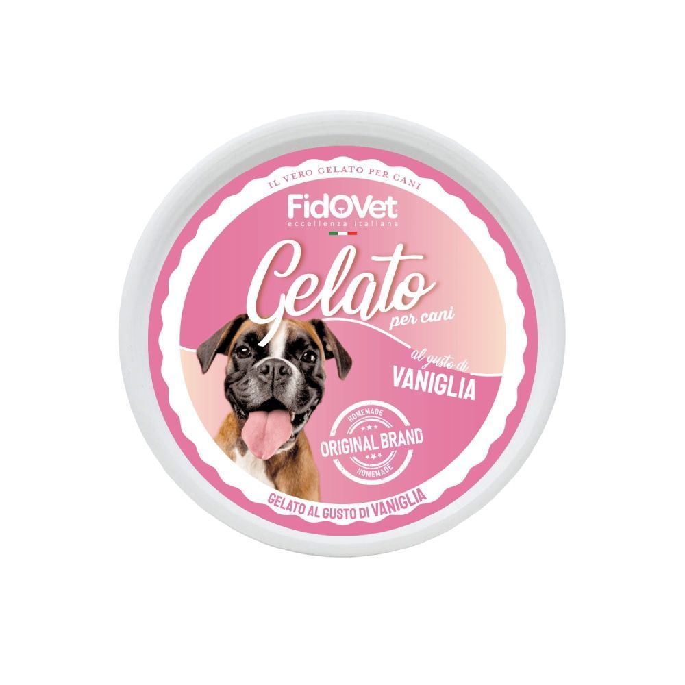 Упаковка морозива для собак Fidovet Gelato 24 шт х 40 г - ваніль Упаковка морозива для собак Fidovet Gelato 24 шт х 40 г - ваніль