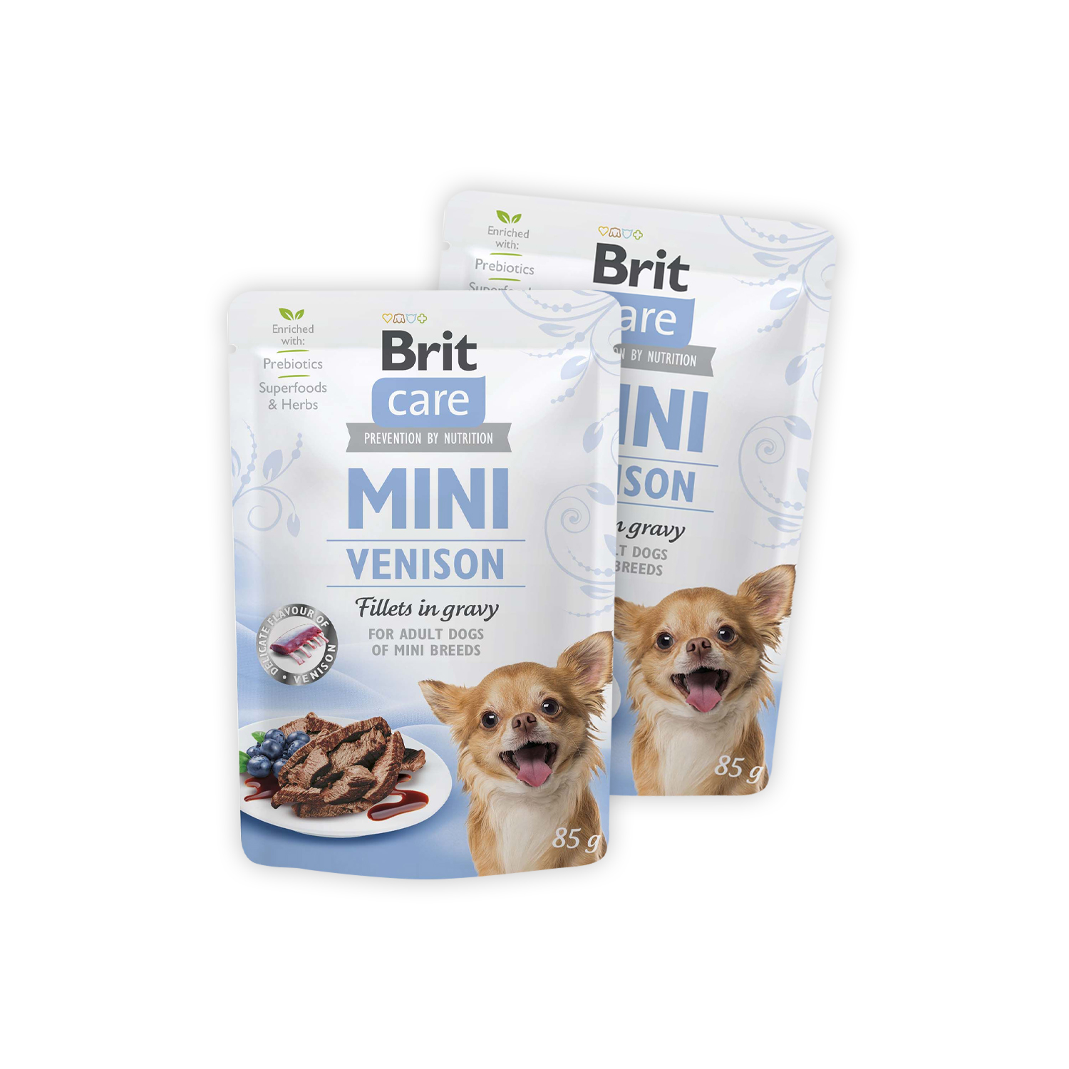 Набор паучей Brit Care Mini pouch филе в соусе 2 шт. по 85 г (дичь)