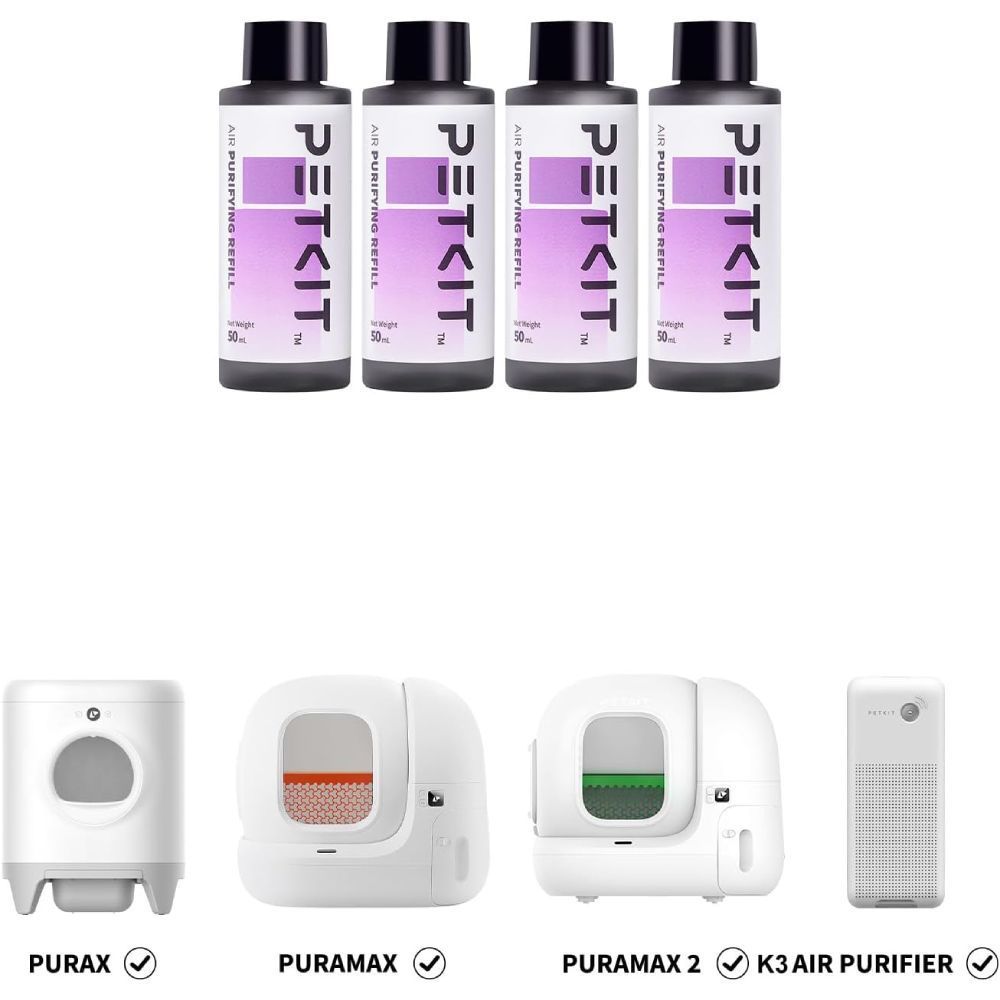 Набор жидкости для туалета PETKIT Auto Cat Litter Box 4х50 мл