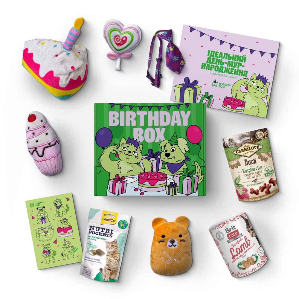 Набір Birthday Box для котів