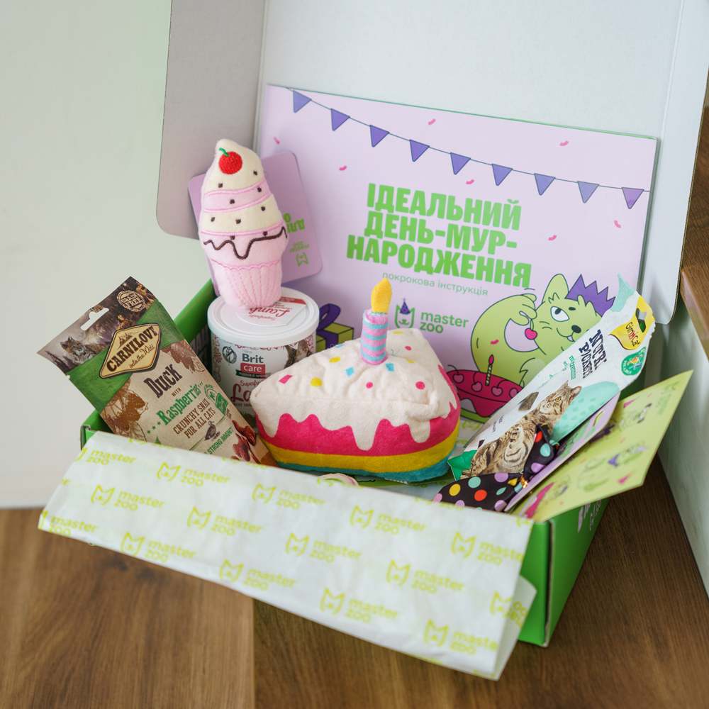 Набір Birthday Box для котів