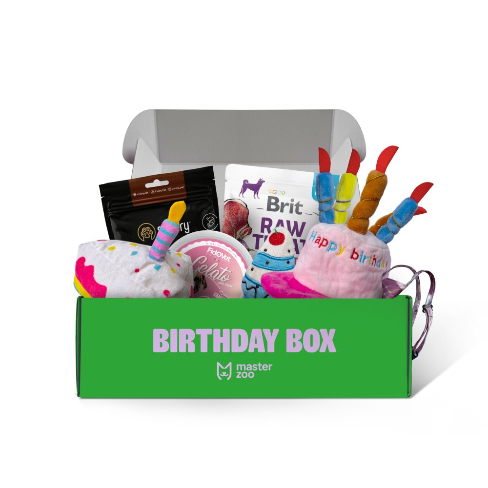 Набір Birthday Box для собак малих порід Набір Birthday Box для собак малих порід