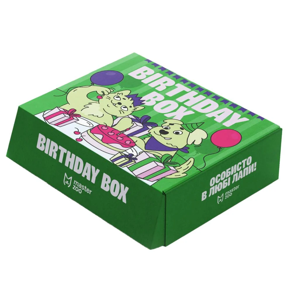 Набір Birthday Box для собак малих порід Набір Birthday Box для собак малих порід