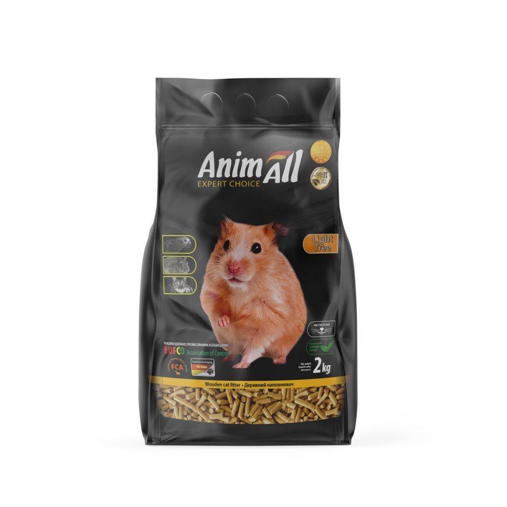 AnimAll наповнювач деревний 2 кг - без аромату