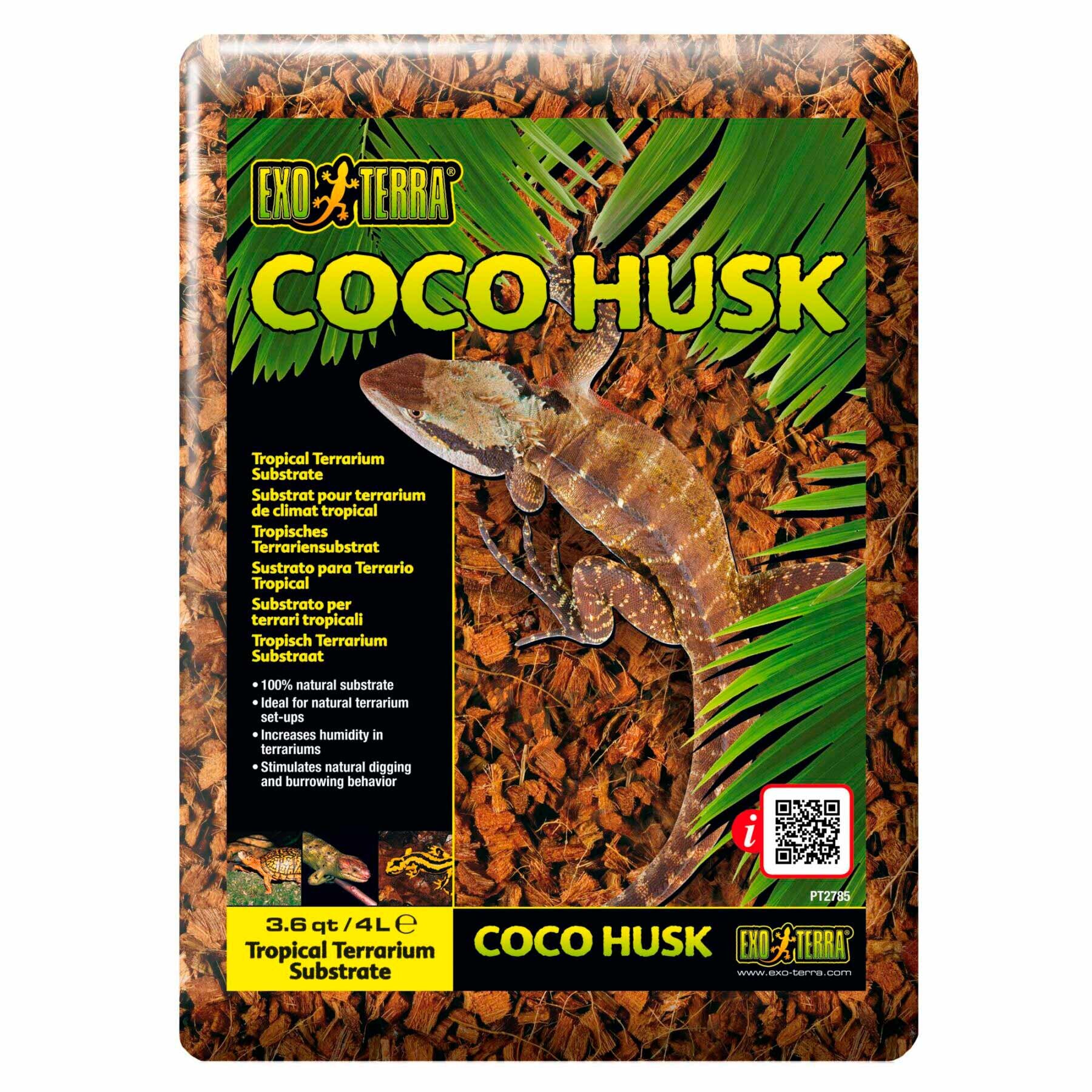 Наповнювач для тераріума Exo Terra «Coco Husk» 4 л (кокосова стружка) Наповнювач для тераріума Exo Terra «Coco Husk» 4 л (кокосова стружка)