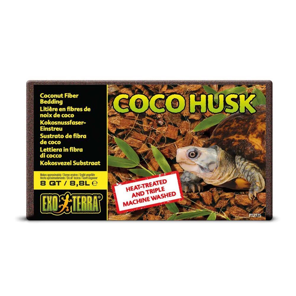 Exo Terra Coco Husk наповнювач для тераріума 7 л Exo Terra Coco Husk наповнювач для тераріума 7 л