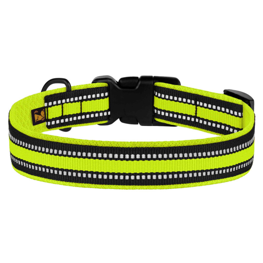Ошейник для собак Barksi BronzeDog Mesh S - лимонный Ошейник для собак Barksi BronzeDog Mesh S - лимонный