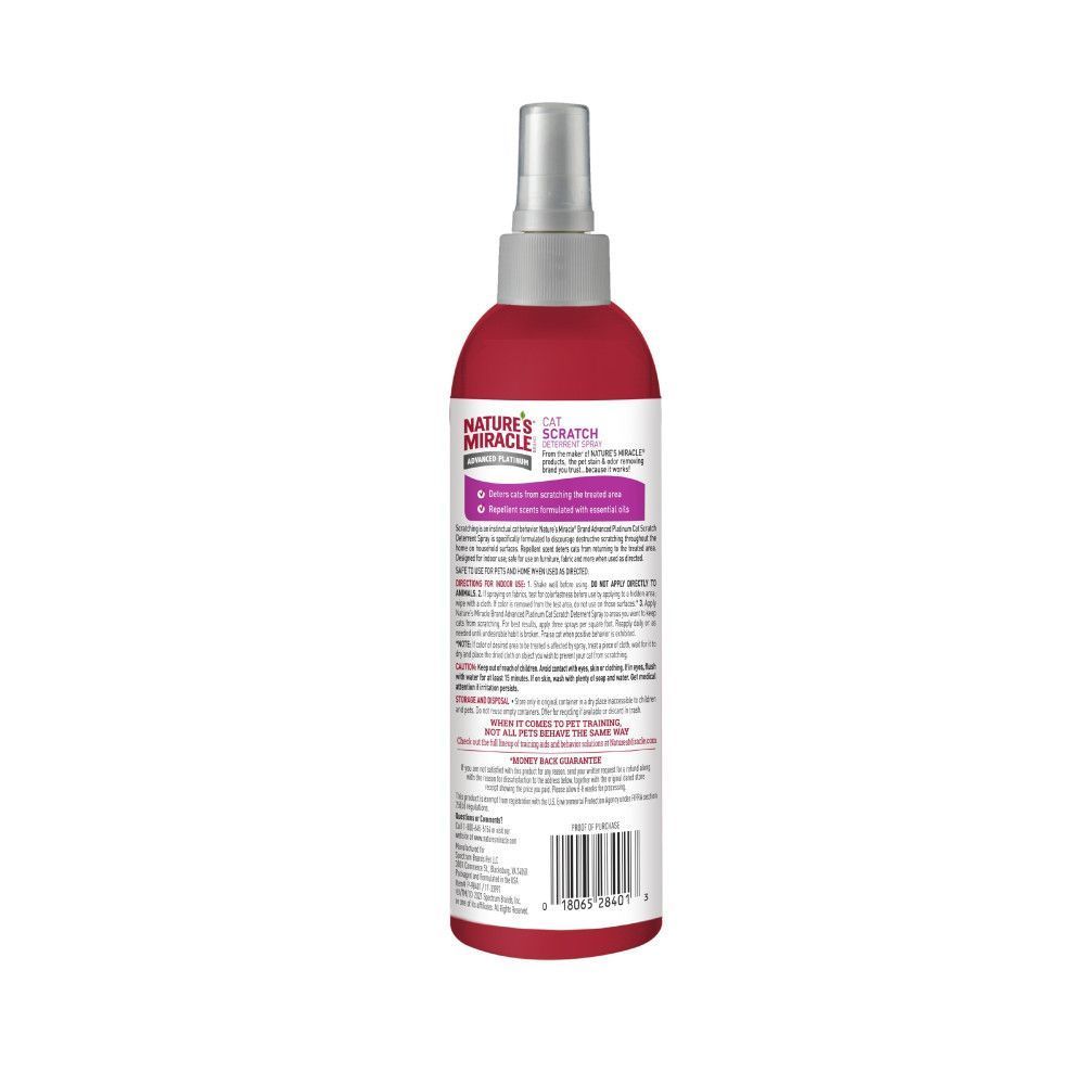 Nature's Miracle Cat Scratch захист від дряпання предметів котами 236 мл Nature's Miracle Cat Scratch захист від дряпання предметів котами 236 мл