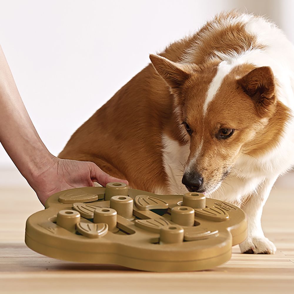 Nina Ottosson Dog Hide N'Slide іграшка для собак 33х33х5 см - бежевий