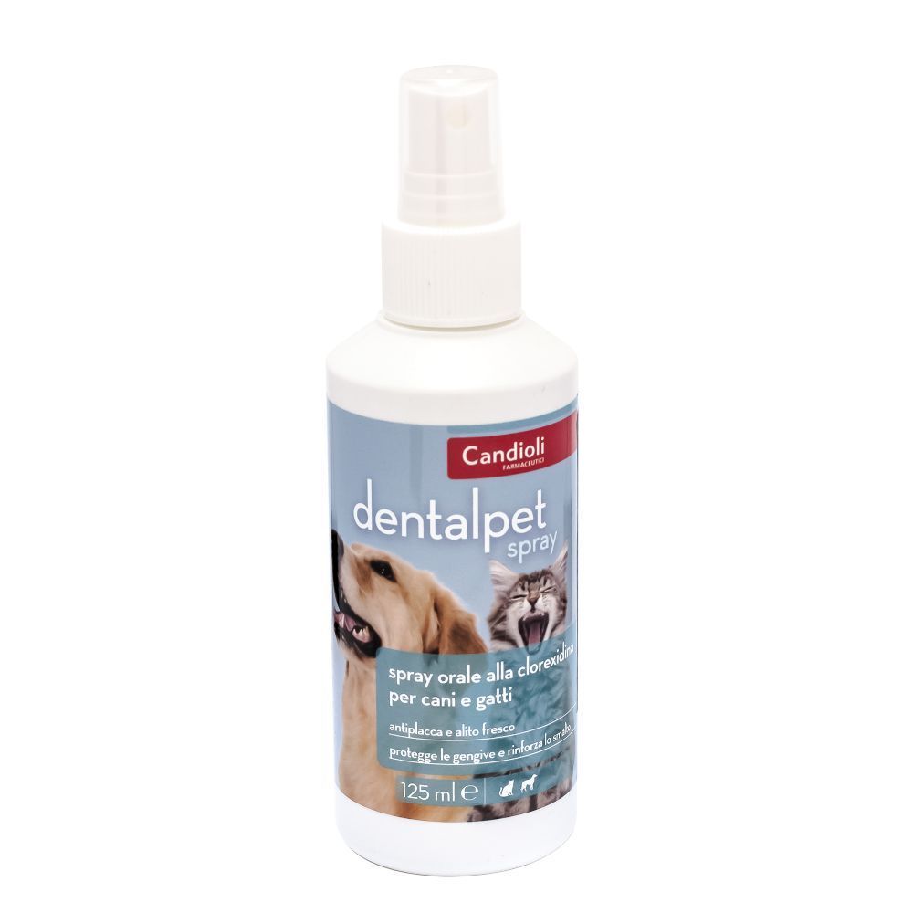 Оральний спрей для собак Candioli Dentalpet 125 мл Оральний спрей для собак Candioli Dentalpet 125 мл