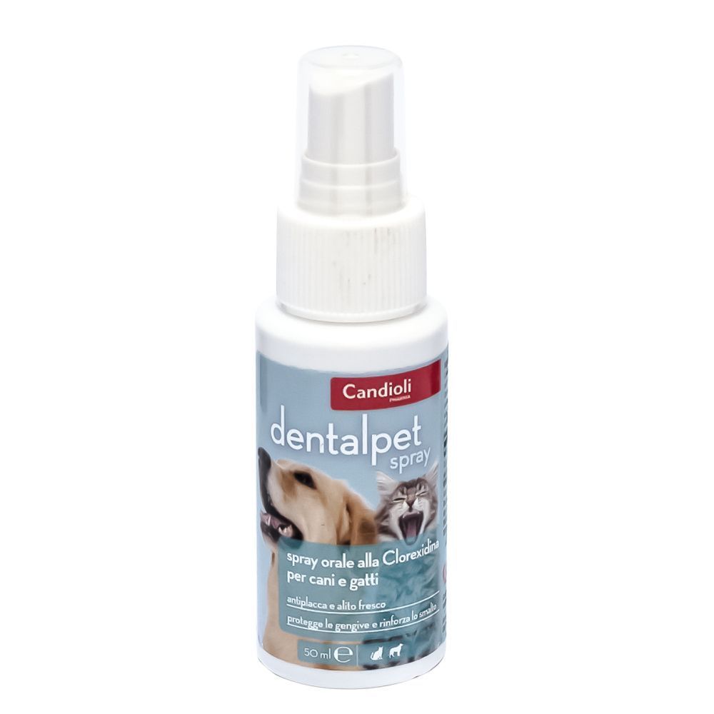 Оральный спрей для собак Candioli Dentalpet 50 мл Оральный спрей для собак Candioli Dentalpet 50 мл