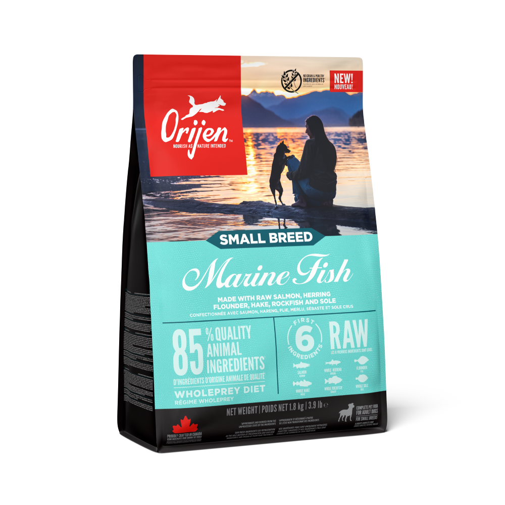 Сухой корм для собак Orijen Small Breed 1,8 кг - рыба