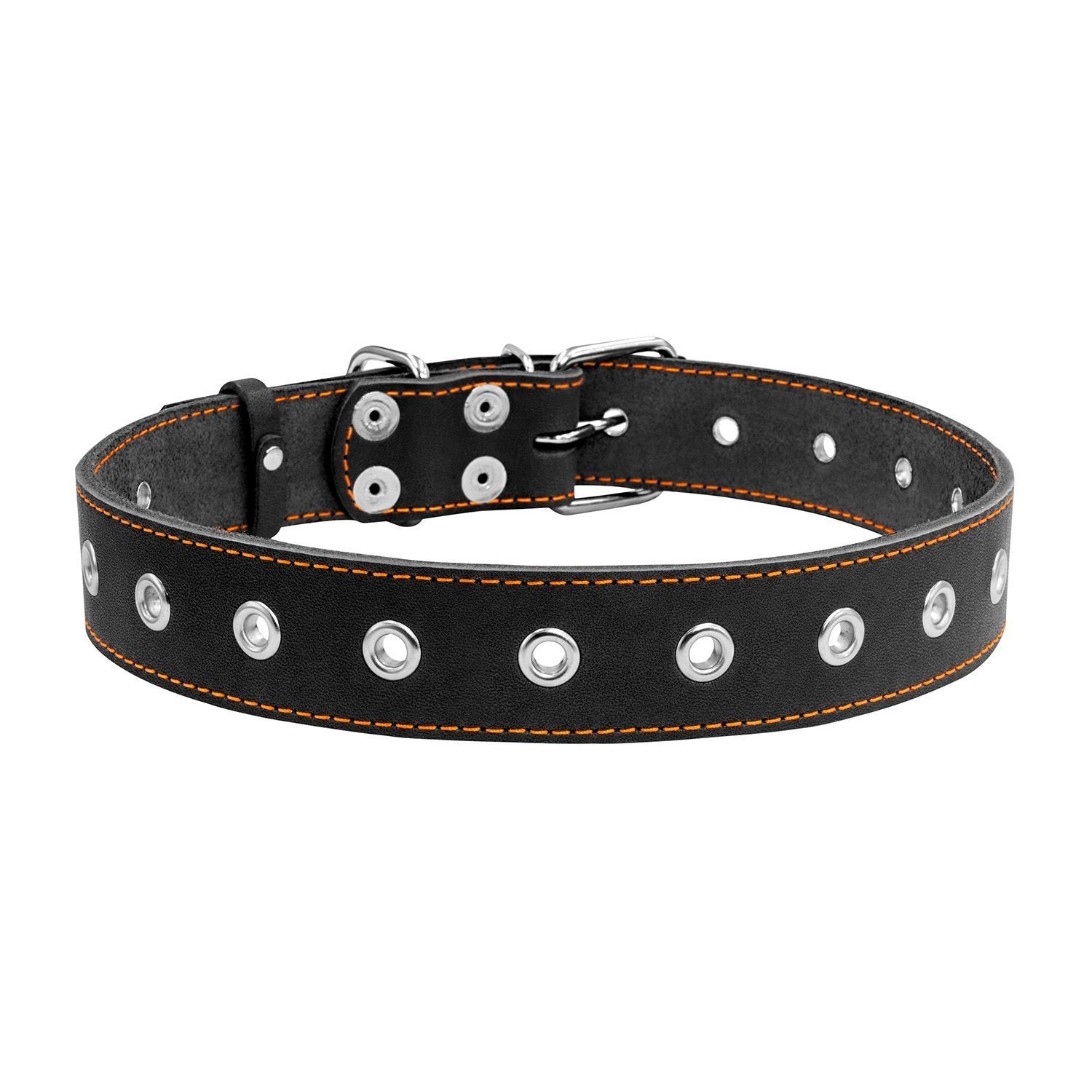 Ошейник Collar безразмерный 69 см / 35 мм (черный) L