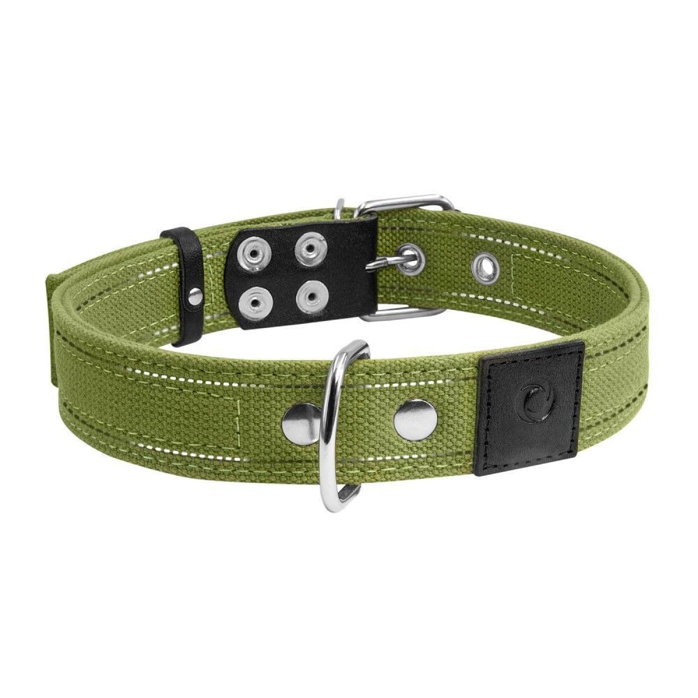 Ошейник для собак COLLAR Двойной L - зеленый