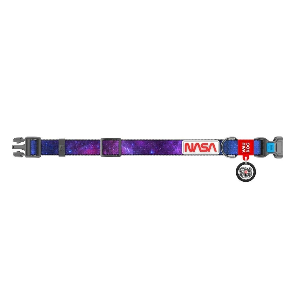 Нашийник для собак COLLAR WOUDOG NASA21 Нейлон S - фіолетовий Нашийник для собак COLLAR WOUDOG NASA21 Нейлон S - фіолетовий