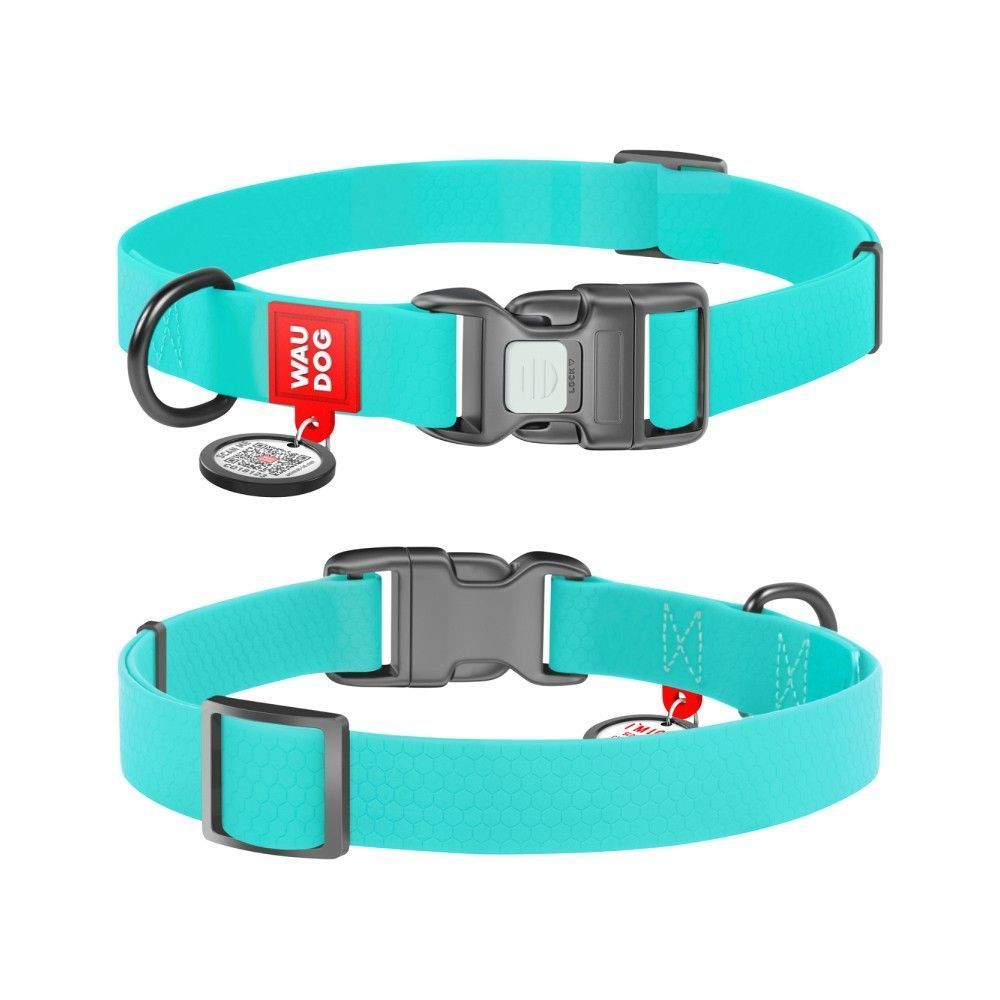 Нашийник для собак COLLAR WOUDOG Водостійкий S - ментоловий Нашийник для собак COLLAR WOUDOG Водостійкий S - ментоловий