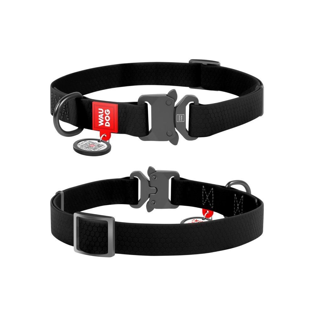 Нашийник для собак Collar Waudog Waterproof XL - чорний Нашийник для собак Collar Waudog Waterproof XL - чорний
