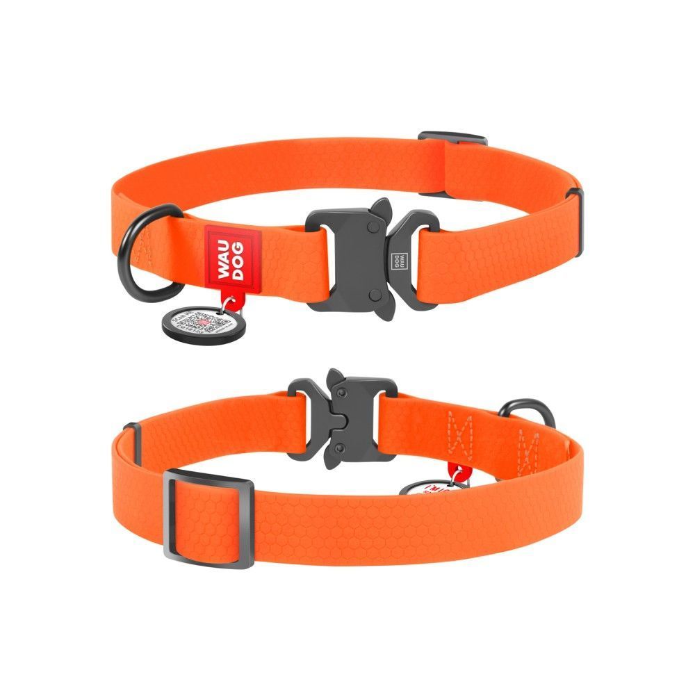 Нашийник для собак Collar Waudog Waterproof XL - помаранчевий Нашийник для собак Collar Waudog Waterproof XL - помаранчевий