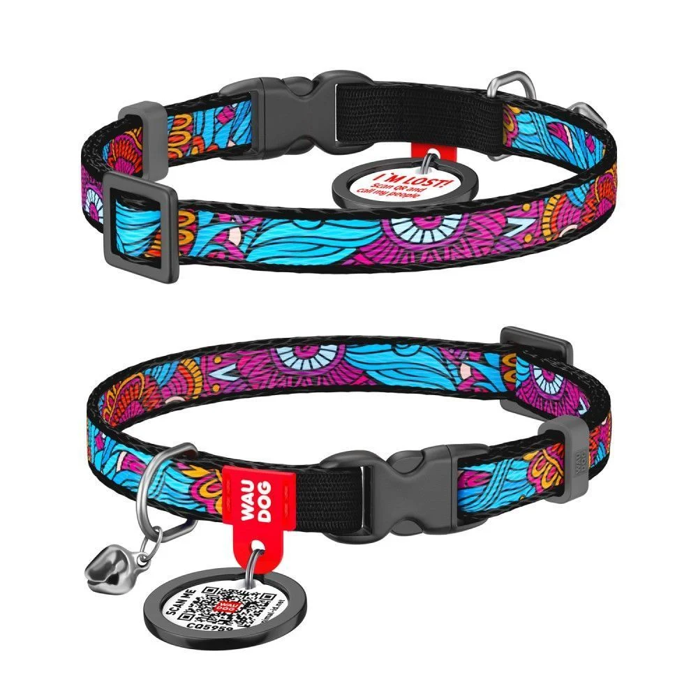 Нашийник для собак COLLAR WOUDOG Нейлон XS - фіолетовий Нашийник для собак COLLAR WOUDOG Нейлон XS - фіолетовий