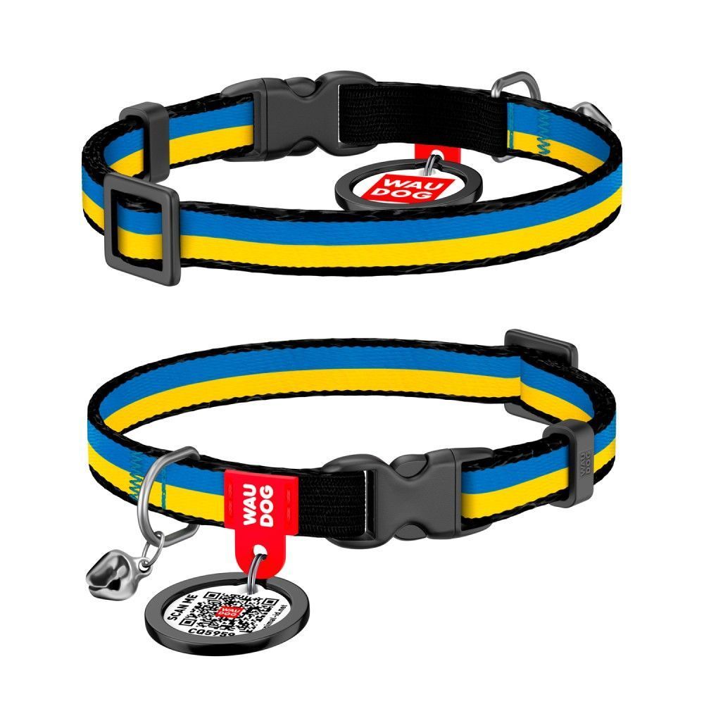 Нашийник для собак COLLAR WOUDOG Нейлон XS - синій Нашийник для собак COLLAR WOUDOG Нейлон XS - синій