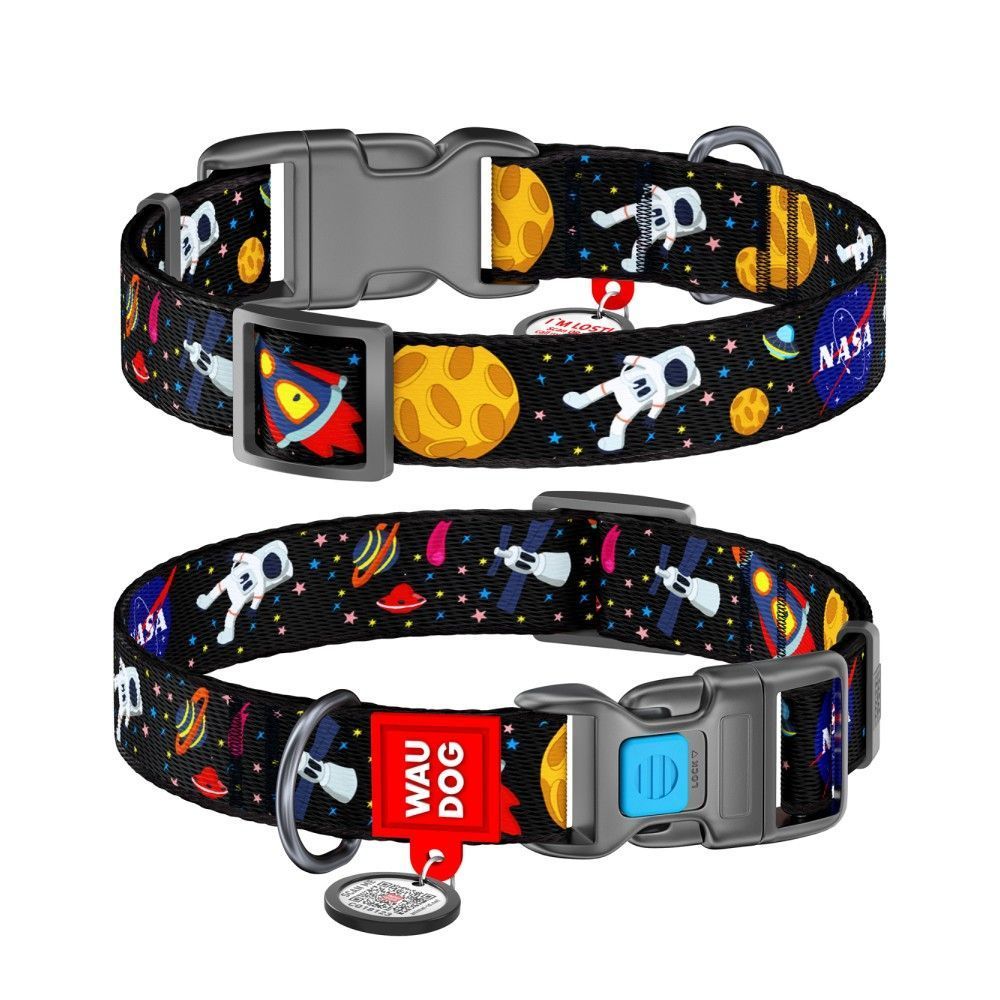 Нашийник для собак COLLAR WOUDOG Нейлон S - чорний Нашийник для собак COLLAR WOUDOG Нейлон S - чорний