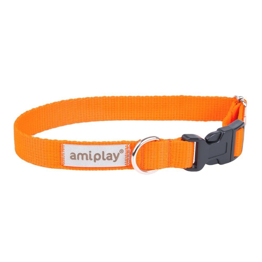 Amiplay Samba нашийник для собак S - помаранчевий Amiplay Samba нашийник для собак S - помаранчевий