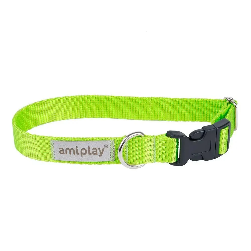 Amiplay Samba нашийник для собак XS - зелений Amiplay Samba нашийник для собак XS - зелений
