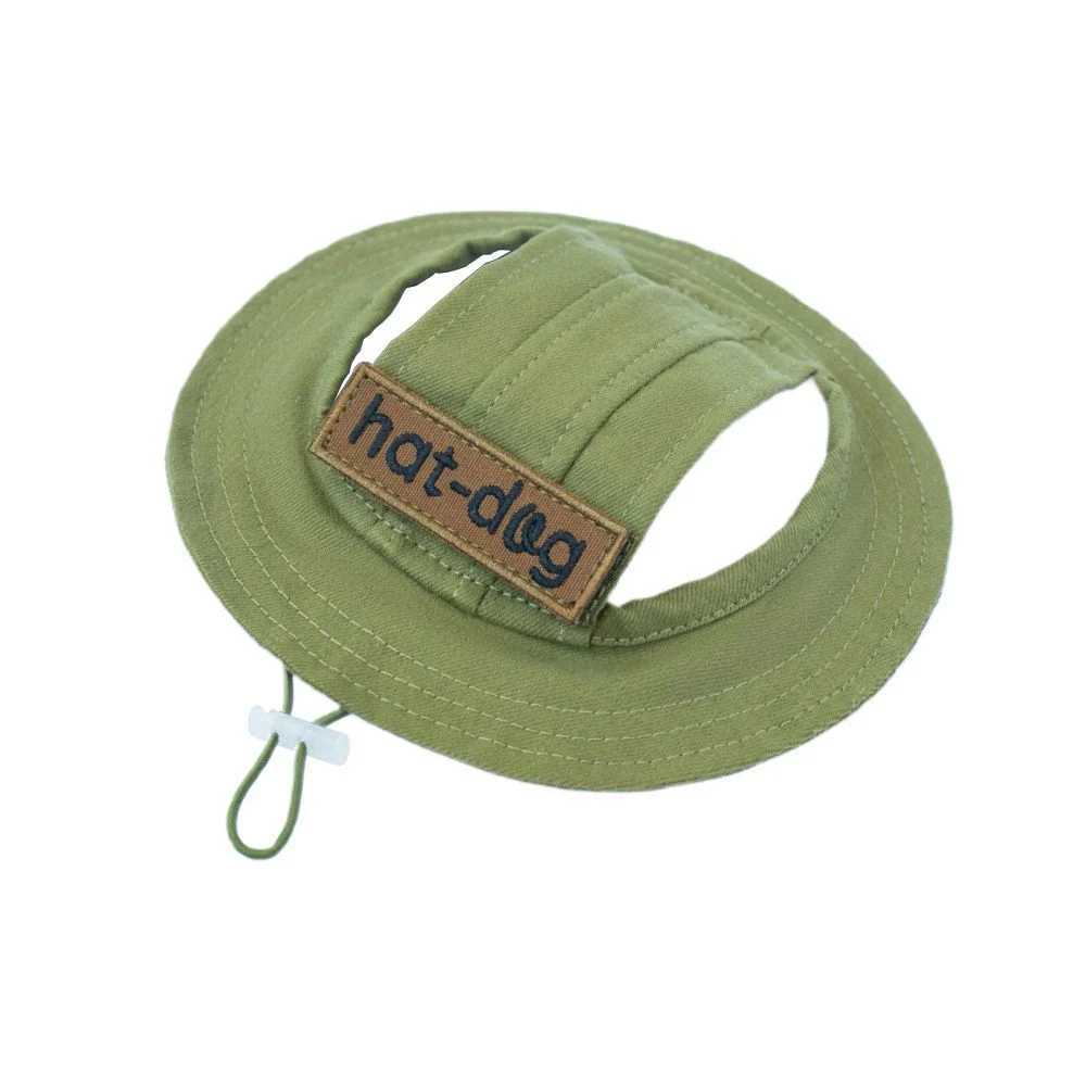Панама для собак Hat-Dog з патчем M - хакі Панама для собак Hat-Dog з патчем M - хакі