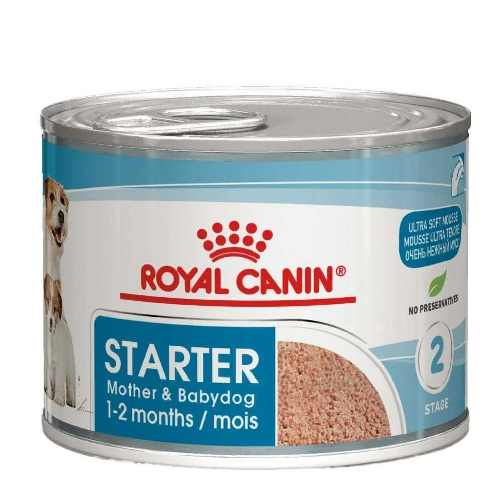 Вологий корм для цуценят Royal Canin Royal Starter Mousse 195 г Вологий корм для цуценят Royal Canin Royal Starter Mousse 195 г
