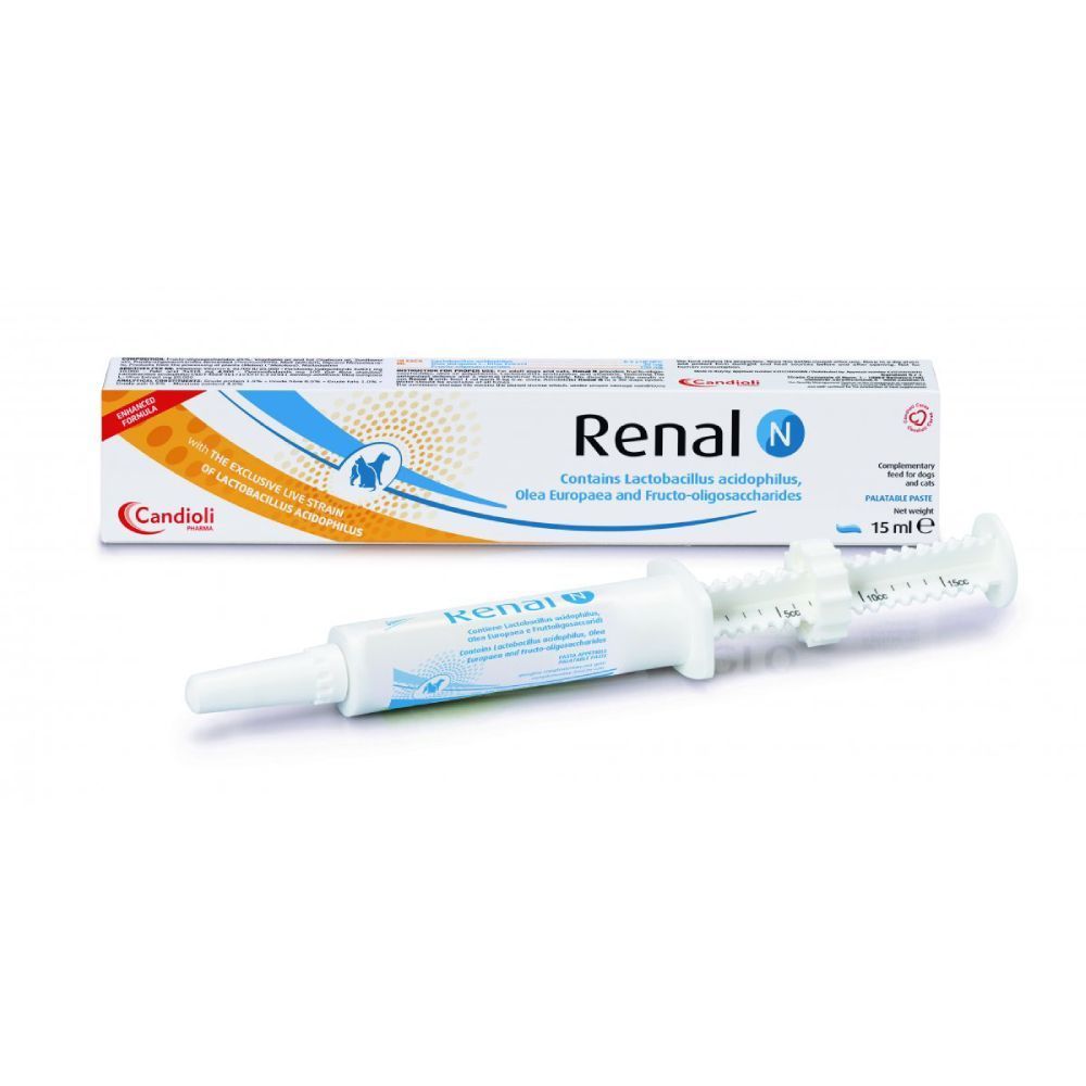 Паста для собак Candioli Renal N 15 мл Паста для собак Candioli Renal N 15 мл