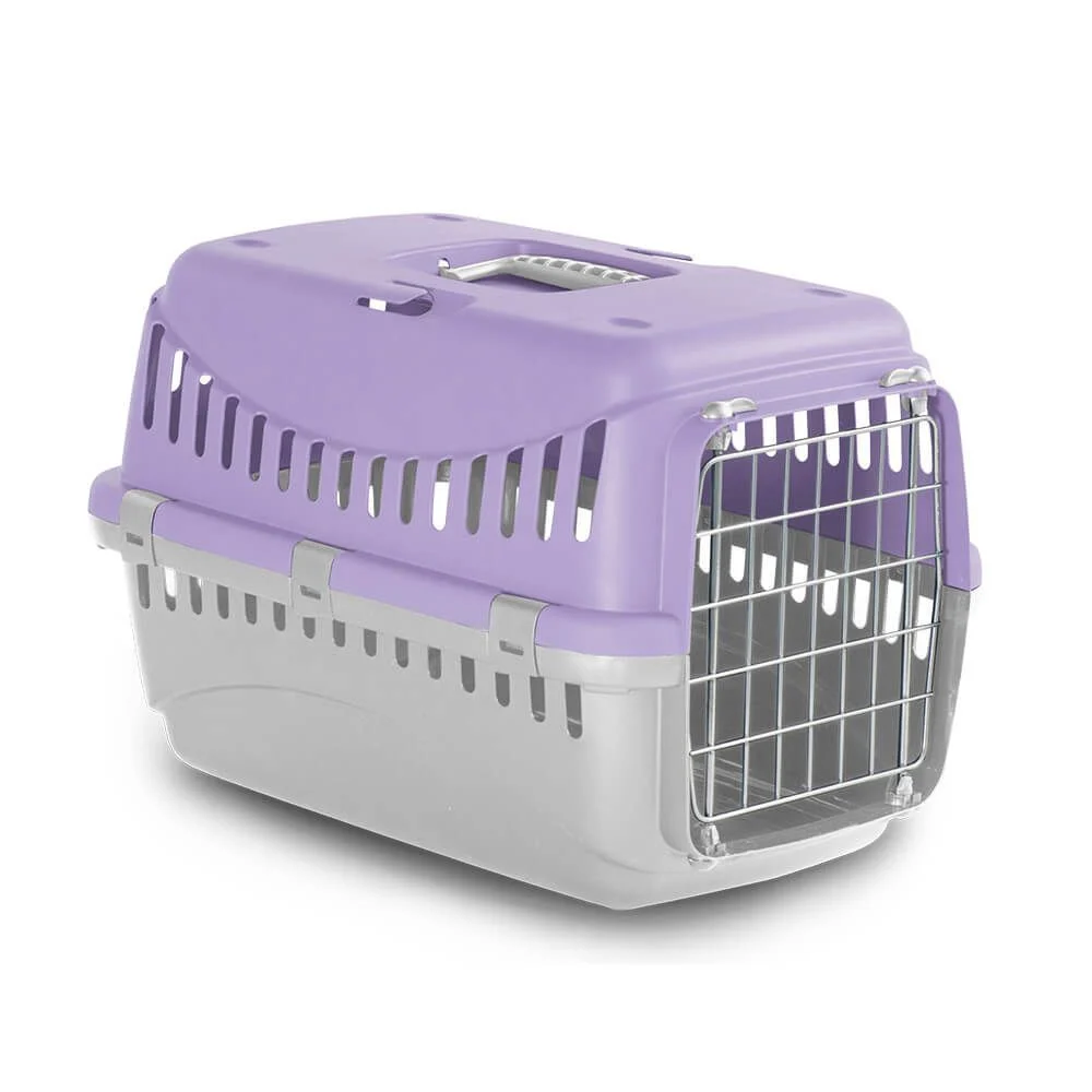Переноска для котів MP Bergamo Gipsy Lilla 46x31x32 см - фіолетовий Переноска для котів MP Bergamo Gipsy Lilla 46x31x32 см - фіолетовий