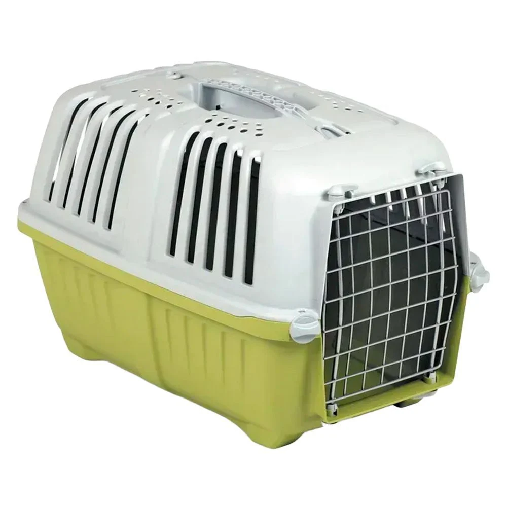 Переноска для котів MPS Pratiko 2 55х36х36 см - зелений Переноска для котів MPS Pratiko 2 55х36х36 см - зелений