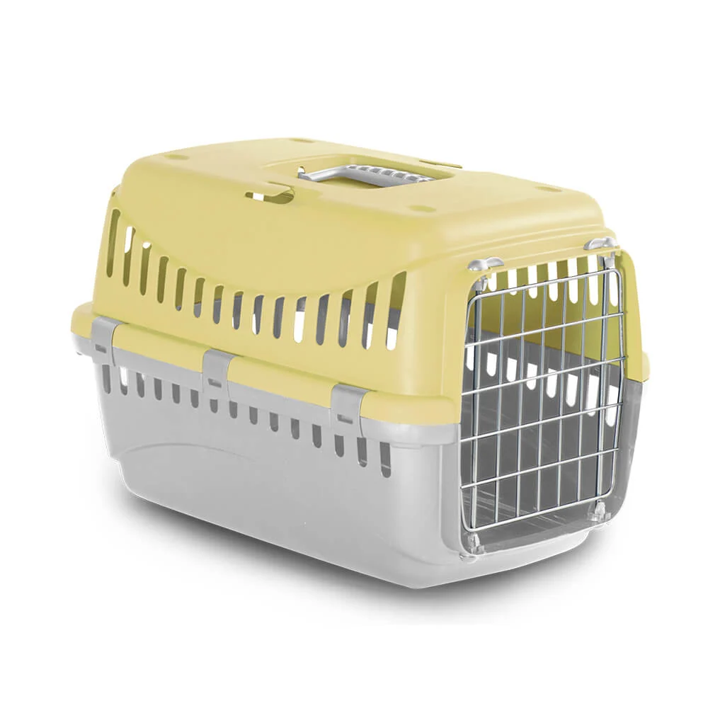 Переноска для собак MP Bergamo Gipsy 1 Small 46x31x32 см - жовтий Переноска для собак MP Bergamo Gipsy 1 Small 46x31x32 см - жовтий