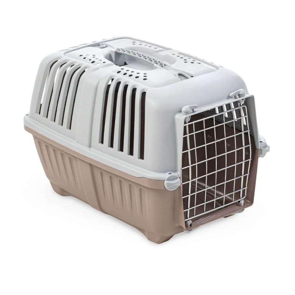 Переноска для собак MPS Pratiko 3 60x40x38 см - світло-коричневий Переноска для собак MPS Pratiko 3 60x40x38 см - світло-коричневий