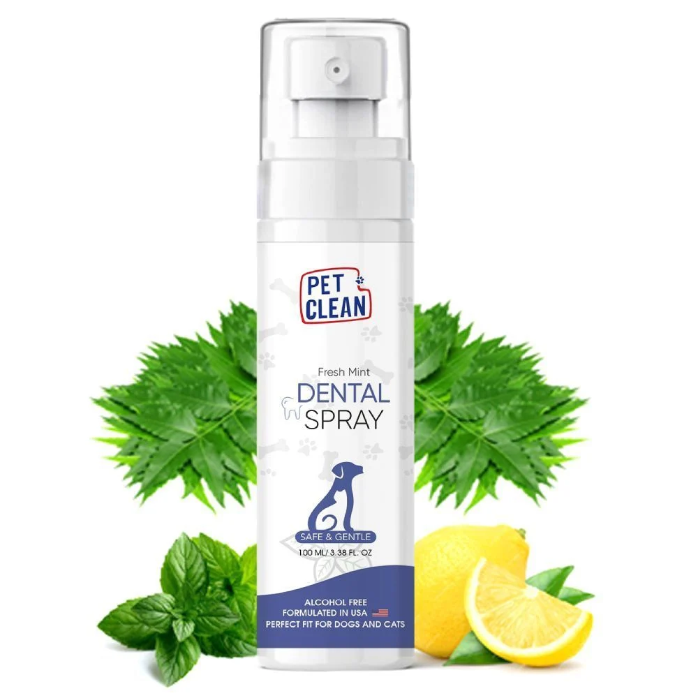 Pet Clean Dental Spray спрей для ротової порожнини собак 100 мл - м'ята