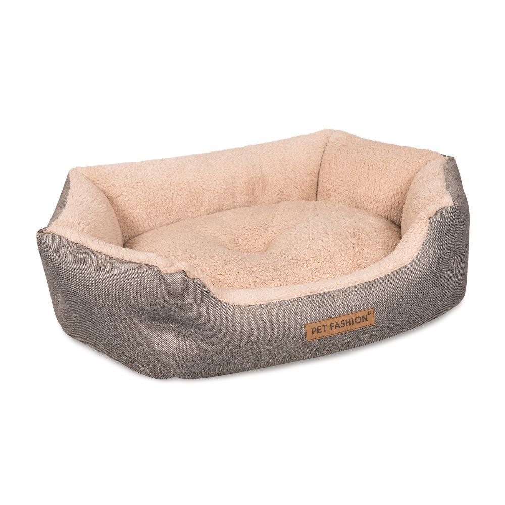 Pet Fashion BRIG лежак для собак 58х48х20 см - коричневий Pet Fashion BRIG лежак для собак 58х48х20 см - коричневий
