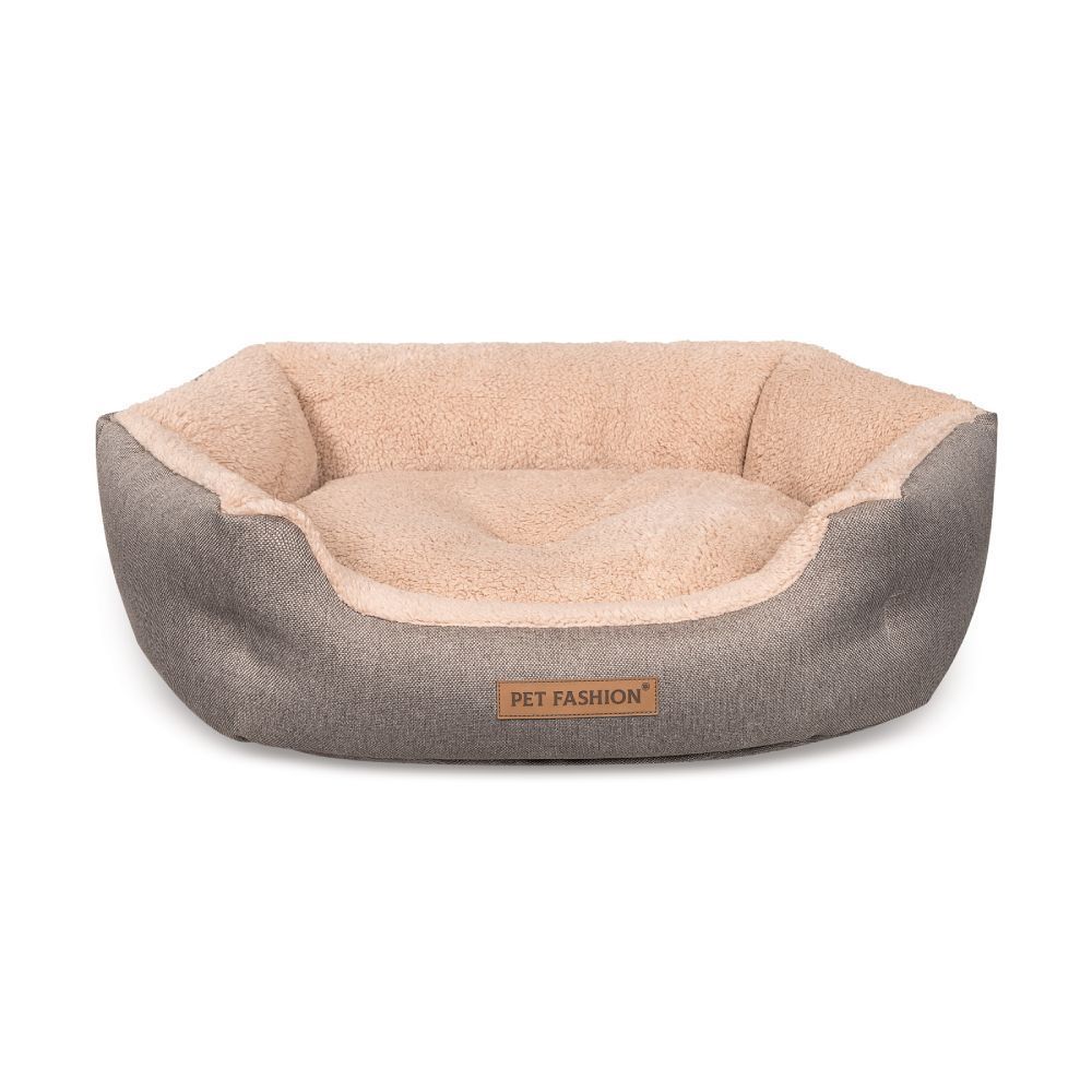 Pet Fashion BRIG лежак для собак 58х48х20 см - коричневий Pet Fashion BRIG лежак для собак 58х48х20 см - коричневий