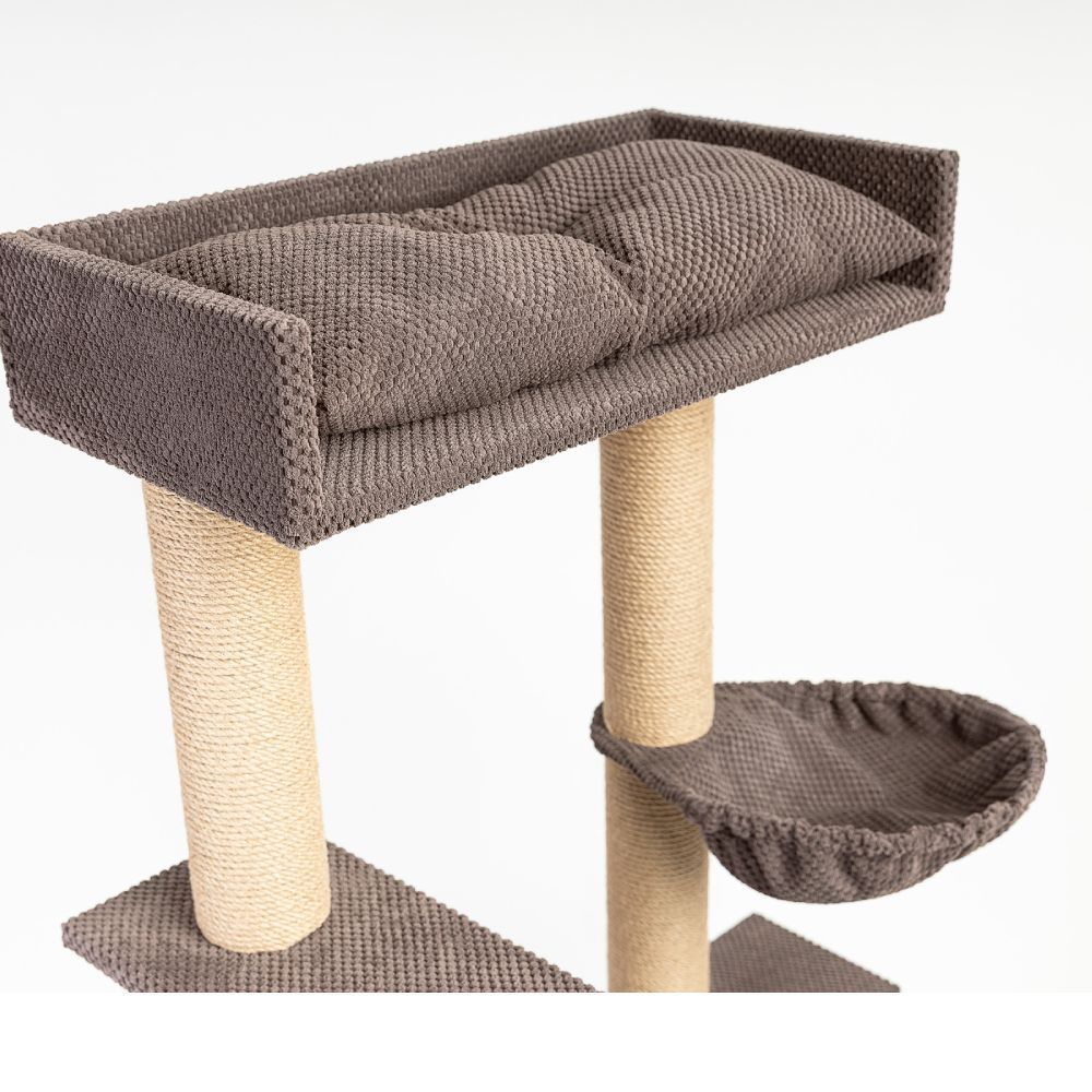 Pet Fashion Чарлі кігтеточка-комплекс 50х80х144 см - коричневий