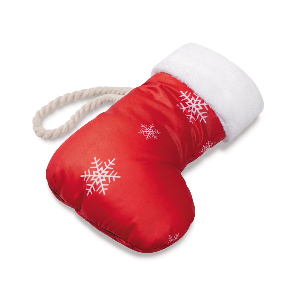 Pet Fashion Чобіток іграшка для собак 13,5х16,5 см - червоний Pet Fashion Чобіток іграшка для собак 13,5х16,5 см - червоний