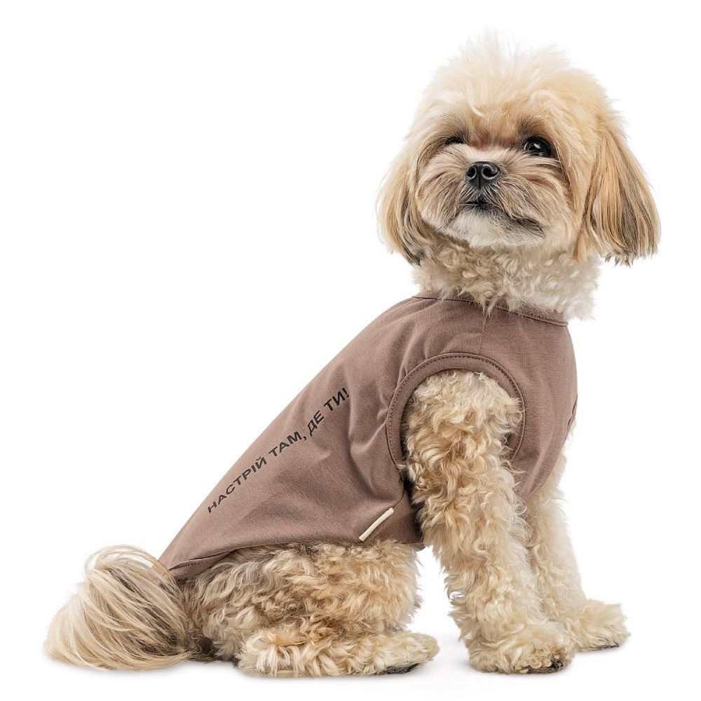 Pet Fashion Kale борцівка для собак XS - коричнева Pet Fashion Kale борцівка для собак XS - коричнева