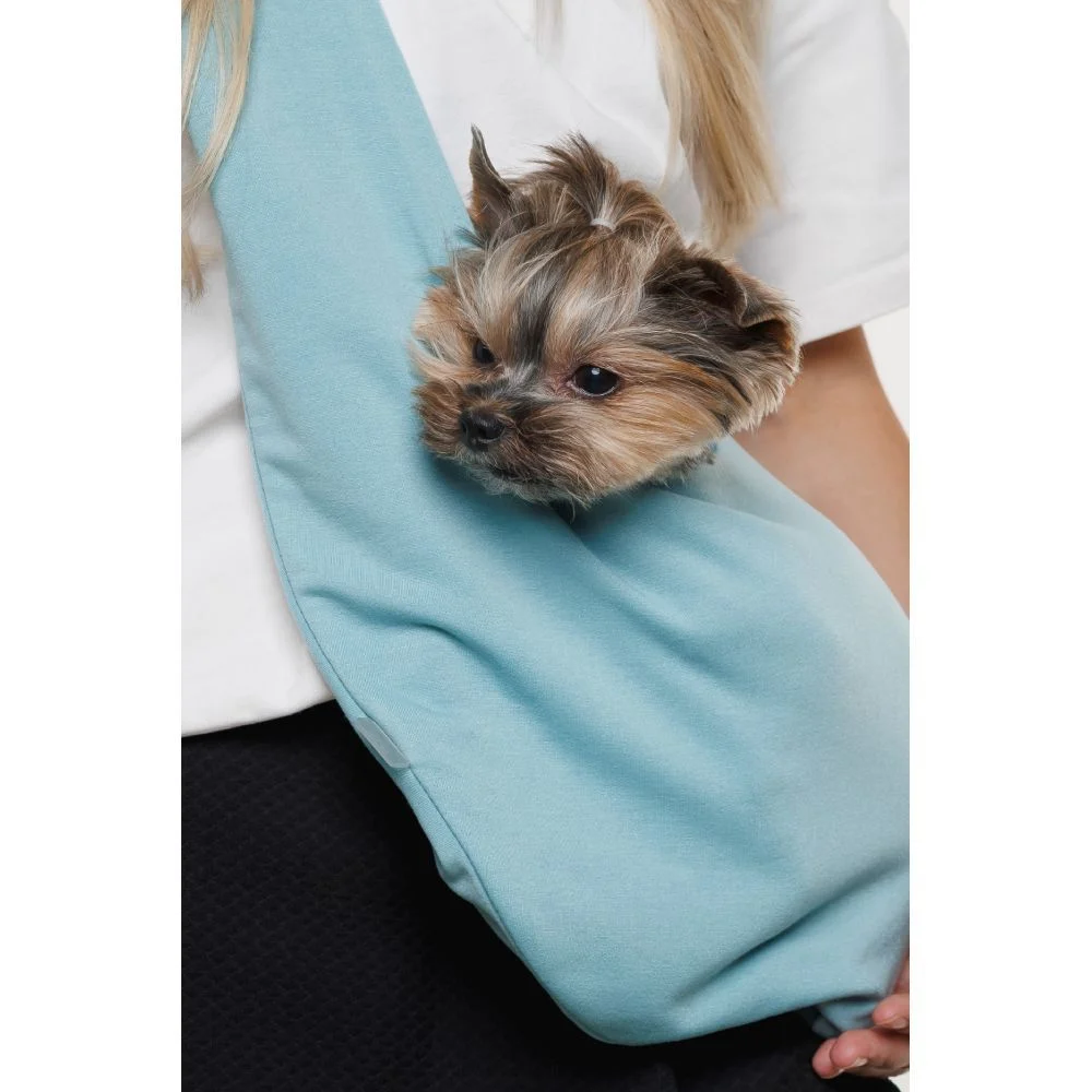 Сумка-слінг для собак Pet Fashion Capri 70х48х26 см - блакитний Сумка-слінг для собак Pet Fashion Capri 70х48х26 см - блакитний